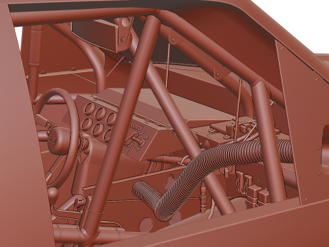 2025 Nascar Craftsman Truck Series Toyota Tundra 3D 模型