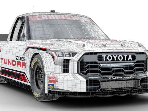2025 Nascar Craftsman Truck Series Toyota Tundra 3D Model
