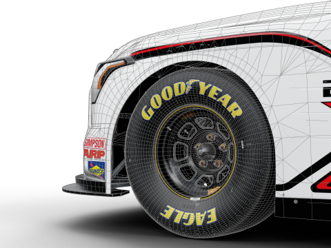 2025 Nascar Craftsman Truck Series Toyota Tundra 3D 模型