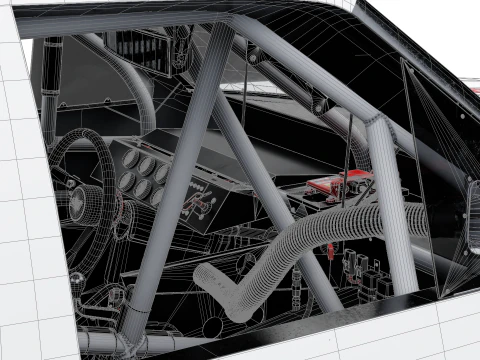 2025 Nascar Craftsman Truck Series Toyota Tundra 3D Model