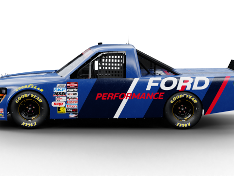 2025 NASCAR Craftsman Truck Series F-150 3D Модель