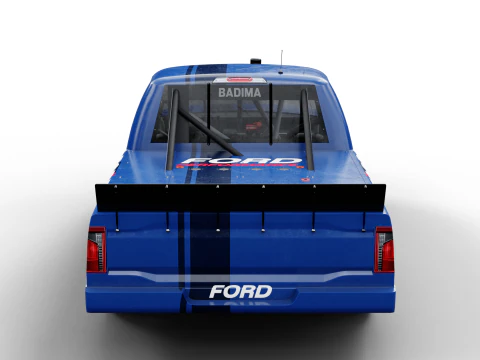 2025 NASCAR Zanaatkar Kamyon Serisi F-150 3D Model