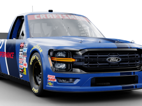 2025 NASCAR Craftsman Truck Series F-150 3D Модель