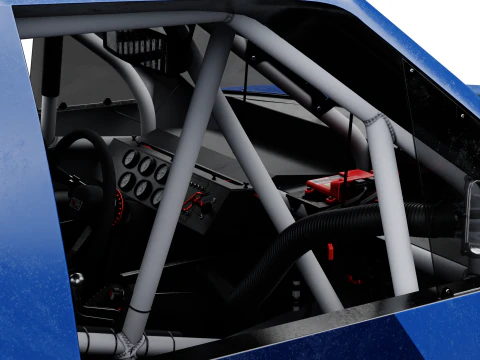 2025 NASCAR Zanaatkar Kamyon Serisi F-150 3D Model