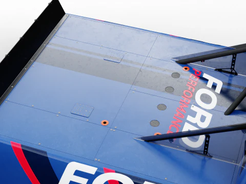2025 NASCAR Zanaatkar Kamyon Serisi F-150 3D Model