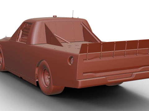 2025 NASCAR Craftsman Truck Series F-150 3D Модель