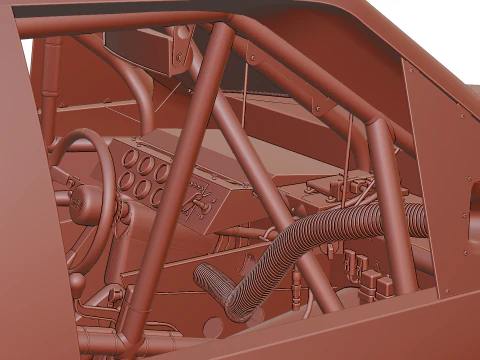 2025 NASCAR Zanaatkar Kamyon Serisi F-150 3D Model