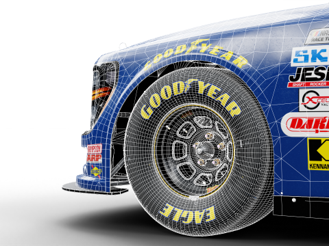 2025 NASCAR Craftsman Truck Series F-150 3D Модель