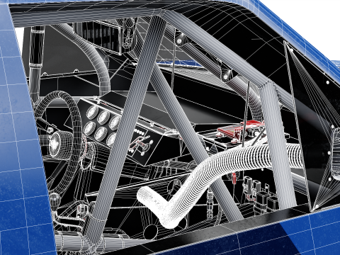2025 NASCAR Craftsman Truck Series F-150 3D Модель
