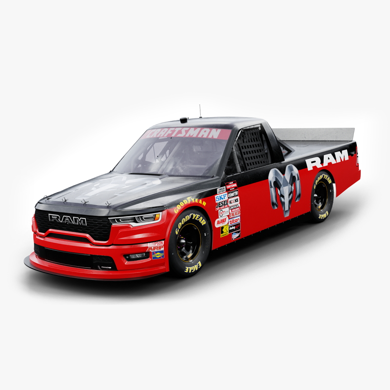 2026 NASCAR Craftsman Truck Series Ram 1500 3Dモデル .c4d .max .obj .3ds .fbx .stl .blend