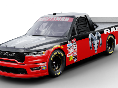 2026 NASCAR Craftsman Truck Series Ram 1500 3Dモデル