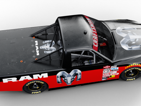 2026 NASCAR Craftsman Truck Series Ram 1500 3Dモデル