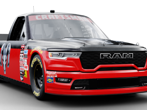 2026 NASCAR Craftsman Truck Series Ram 1500 3Dモデル