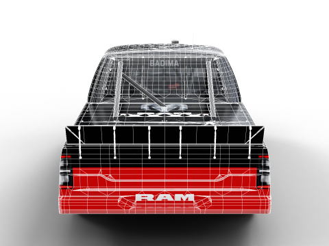2026 NASCAR Craftsman Truck Series Ram 1500 3Dモデル