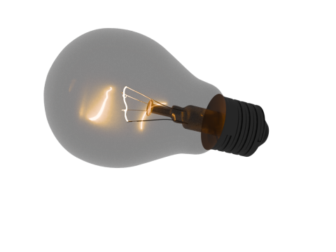 Realistic 3D Bulb 3D Model