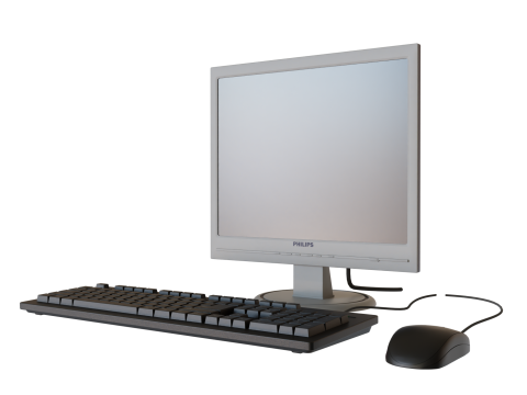 Realistic 3D Computer 3D Модель