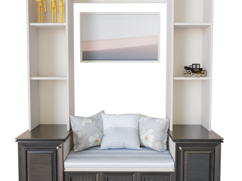 Realistic 3D Artistic Couch 3D Модель