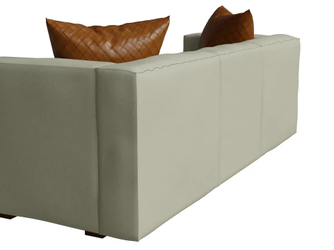 Realistic 3D Couch 3D Model