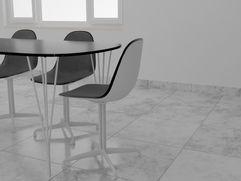 Realistic 3D Table Model 3D