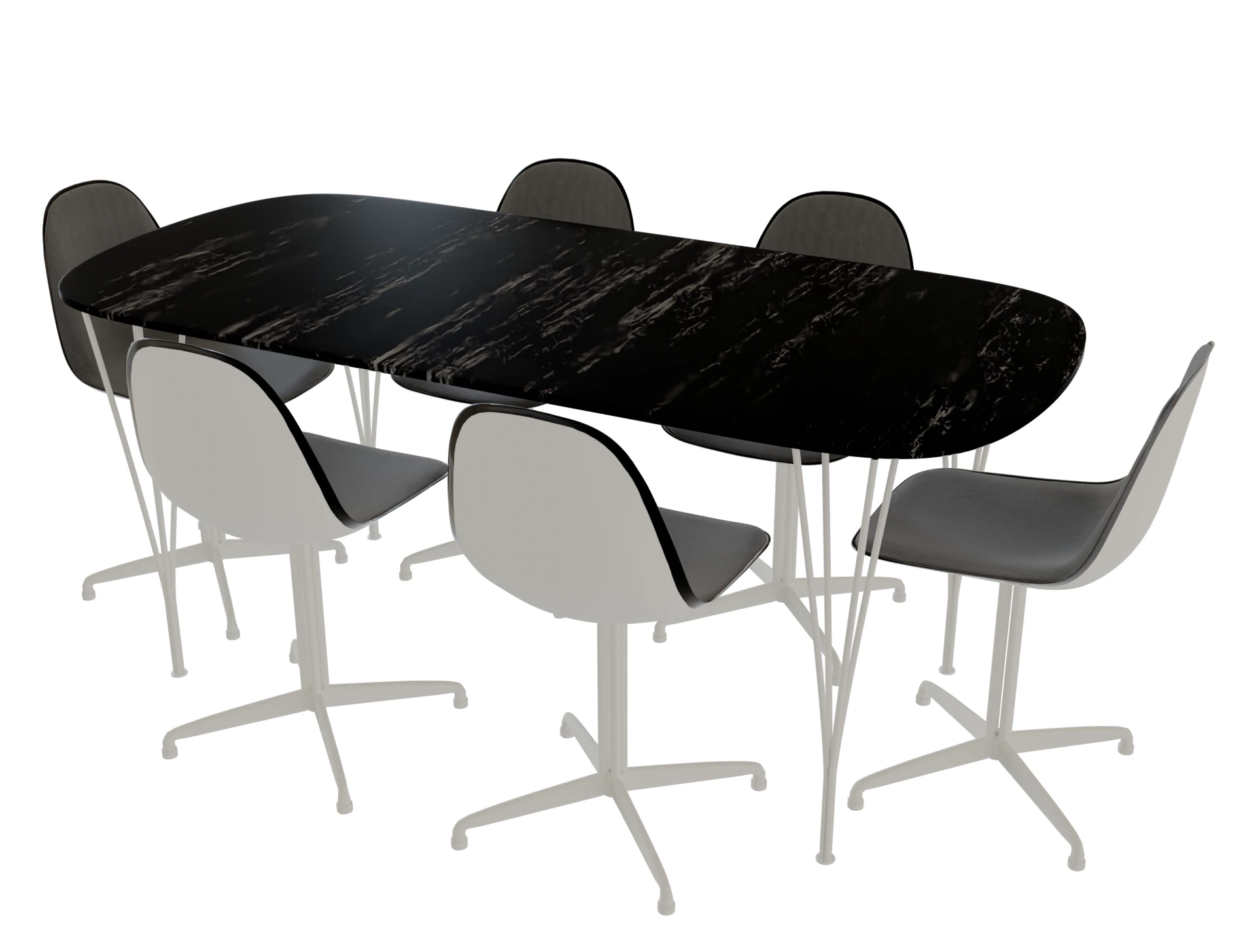 Realistic 3D Table 3D Model .c4d .max .obj .3ds .fbx .stl .blend