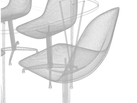 Realistic 3D Table 3D Model