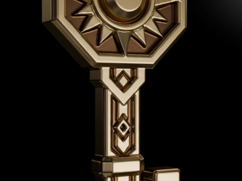 Solis Key of Light 3D Print Model