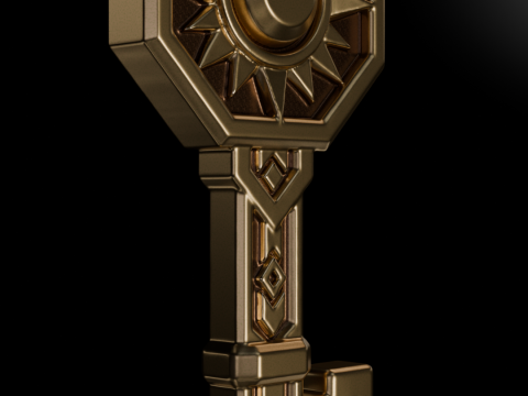 Solis Key of Light 3D Print Model