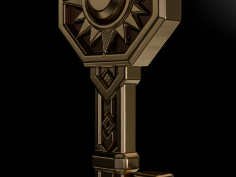 Solis Key of Light 3D Print Model