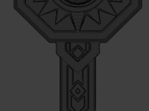 Solis Key of Light 3D Print Model