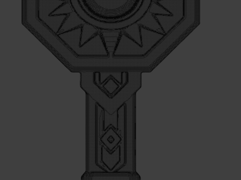 Solis Key of Light 3D Print Model