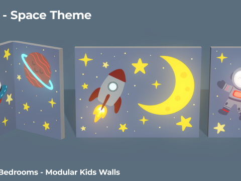 Kamar Tidur Bergaya - Dekorasi Tempat Tidur Mainan Anak Dewasa Model 3D