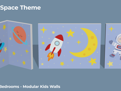 Kamar Tidur Bergaya - Dekorasi Tempat Tidur Mainan Anak Dewasa Model 3D