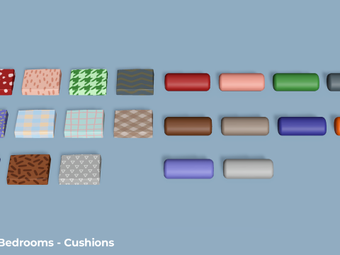 Kamar Tidur Bergaya - Dekorasi Tempat Tidur Mainan Anak Dewasa Model 3D