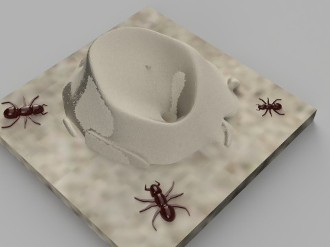 Anthill For 3D Print 3D 프린트 모델