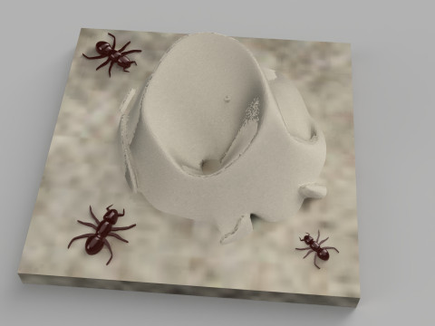 Anthill For 3D Print Modèles 3D en vedette