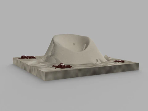 Anthill For 3D Print 3D Print Model