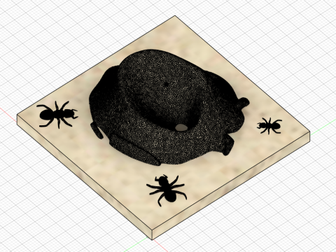 Anthill For 3D Print Modèles 3D en vedette