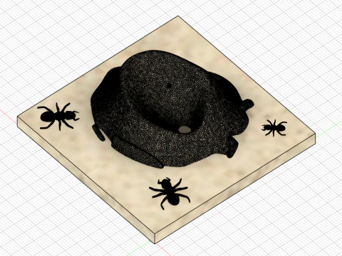 Anthill For 3D Print 3D Print Model