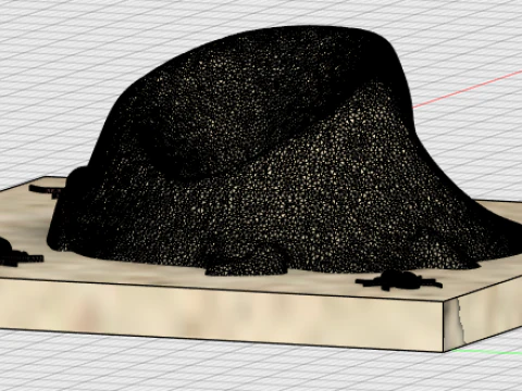 Anthill For 3D Print 3D Print Model