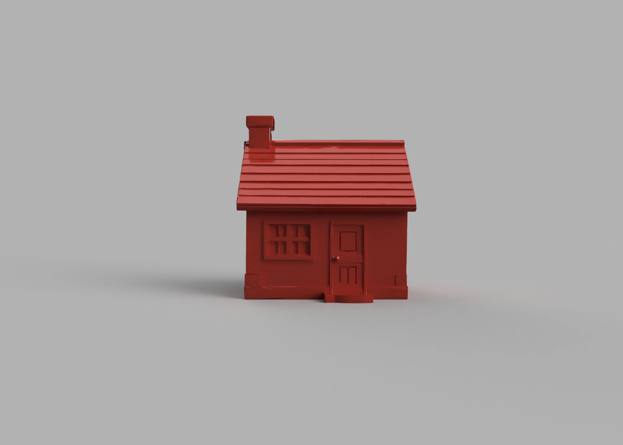 House-Home For 3D Print 3D Print Model .c4d .max .obj .3ds .fbx .stl .blend