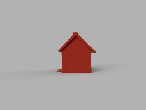 House-Home For 3D Print Model Cetak 3D