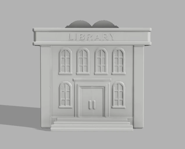 Library For 3D Print 3D Print Model .c4d .max .obj .3ds .fbx .stl .blend 