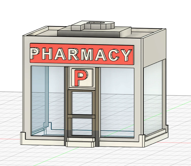 P Shop For 3D Print 3D Print Model .c4d .max .obj .3ds .fbx .stl .blend 
