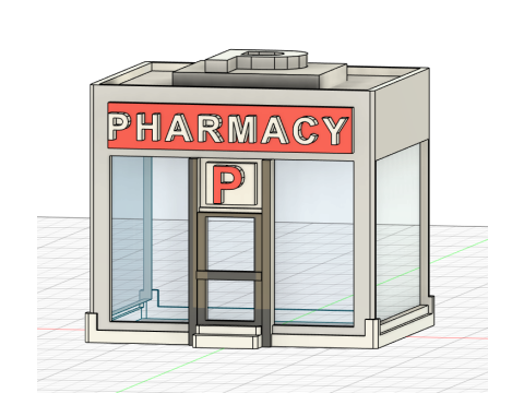 P Shop For 3D Print 3D 프린트 모델