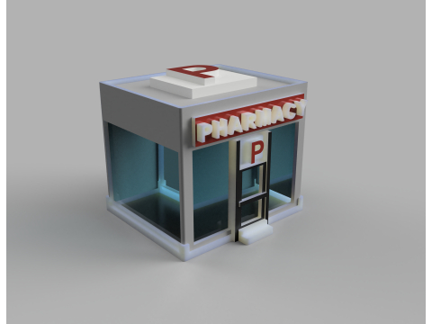 P Shop For 3D Print 3D printmodel
