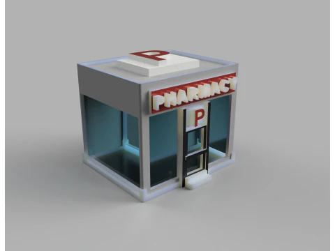 P Shop For 3D Print 3D Print Model