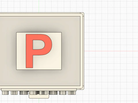 P Shop For 3D Print 3D Print Model