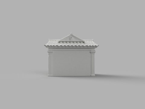 P Shop Tradional For 3D Print Modèles 3D en vedette