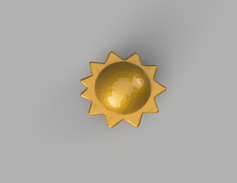 Sun For 3D Print Model Cetak 3D .c4d .max .obj .3ds .fbx .stl .blend