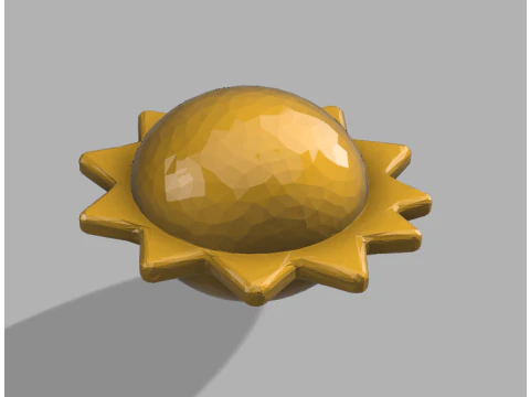 Sun For 3D Print 3D Print Model